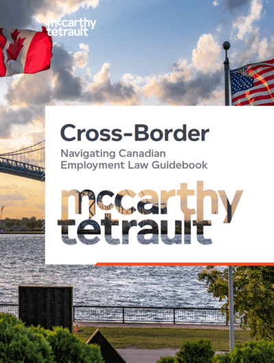 Guide transfrontalier sur la législation canadienne du travail*