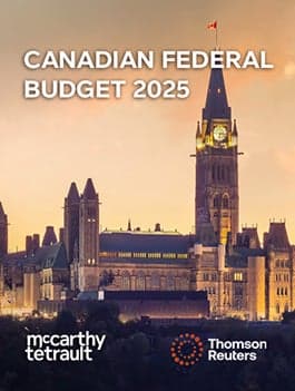 2025 Canadian Federal Budget Commentary – Tax Initiatives