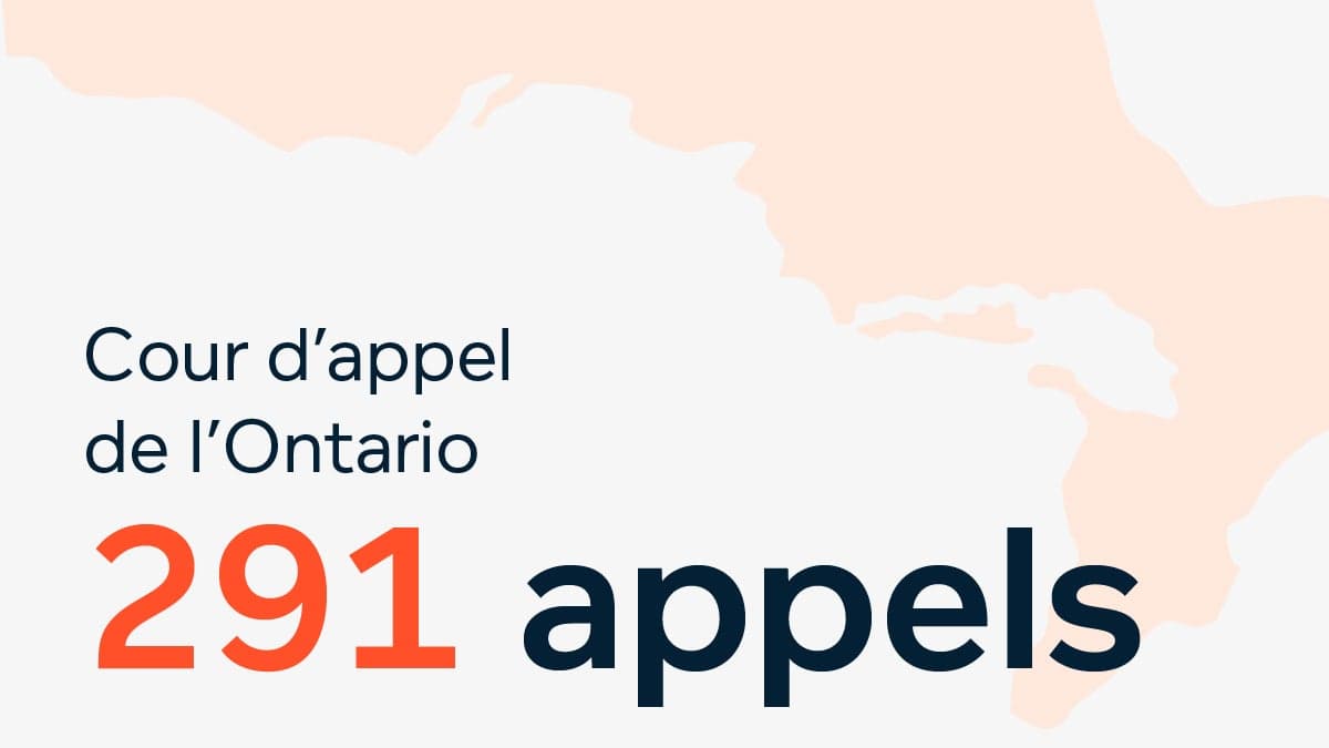 Court of Appeals Ontario