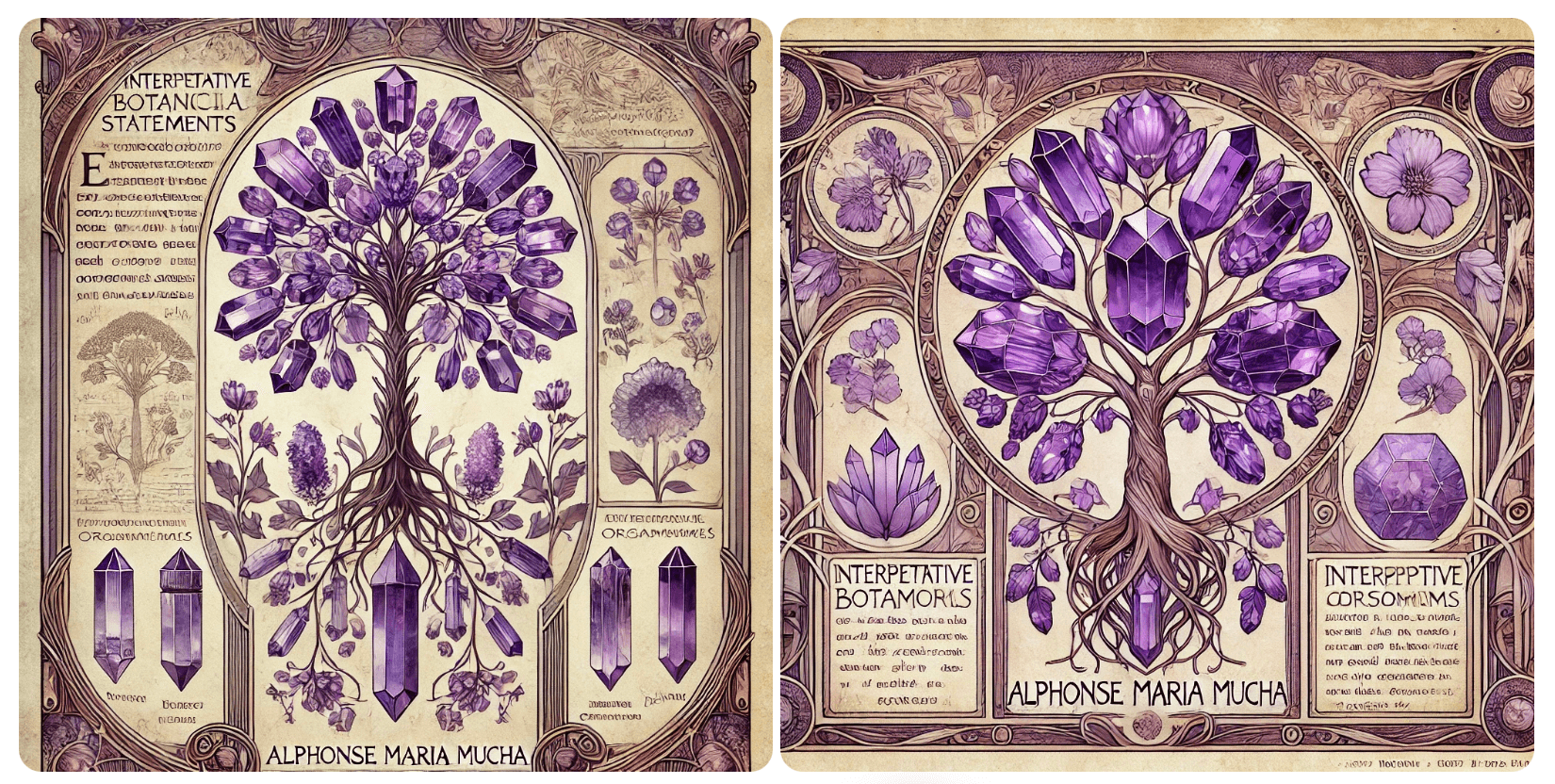 Amethyst Gem Tree