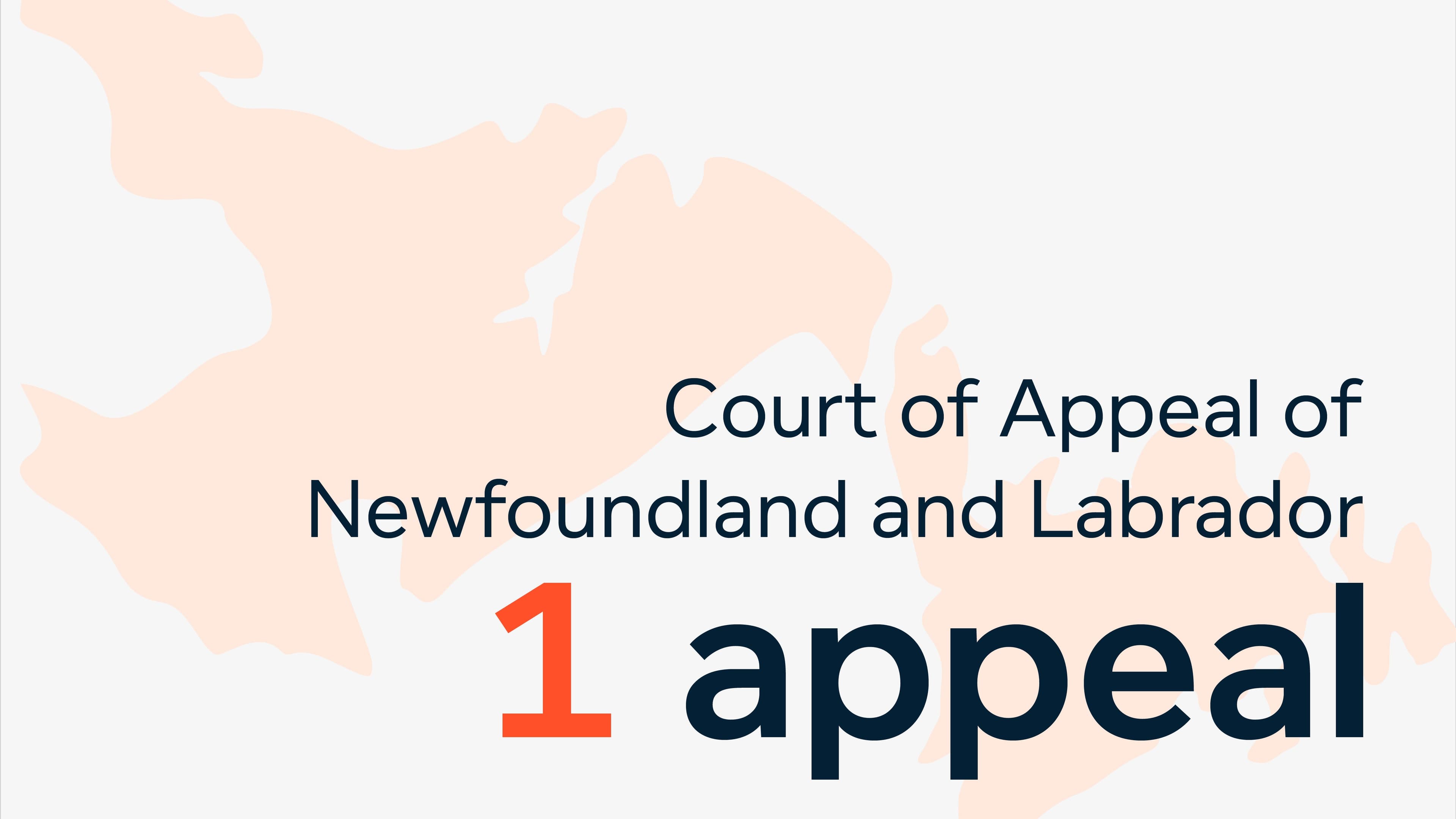 Court of Appeal of Newfoundland and Labrador (NLCA)