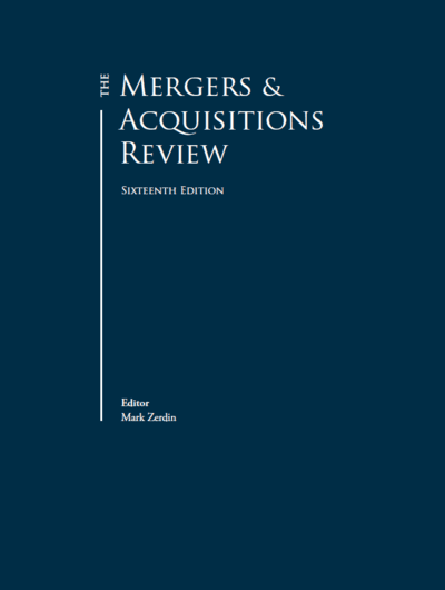 The Mergers & Acquisitions Review, seizième édition – chapitre sur le Canada